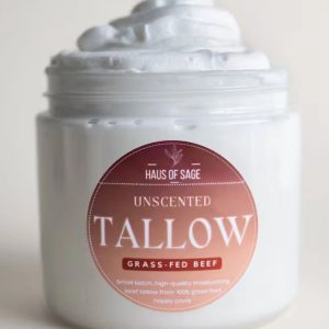 100% Grass-fed Whipped Tallow • Grass-fed Beef • No Chemicals, Additives or Fillers • Moisturizer • Pick Your Option