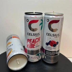 CITRONELLA Energy Drink Can Candle 12oz