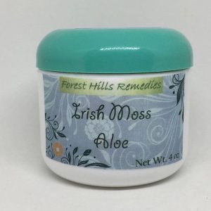 Irish Moss and Aloe Vegan Cream, Organic, All Natural, Best Face and Body Hydrating, Quickly Absorbed, Retail & Wholesale