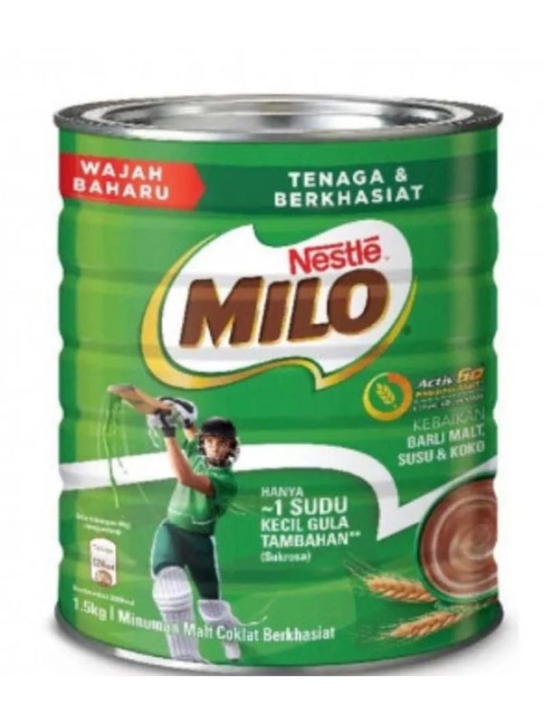 Nestlé MILO Energy Drink Powder – Supports Energy Release (Tin) - 1.5kg