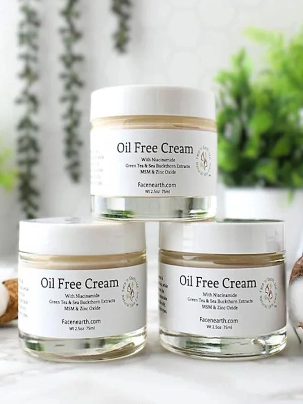 Niacinamide B3 Oil-Free Cream MSM Zinc Oxide Vegan
