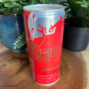 Redbull Watermelon Energy Drink Can Candle