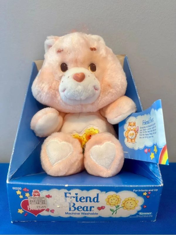 Vintage 1983 Friend Care Bear in box with Tags