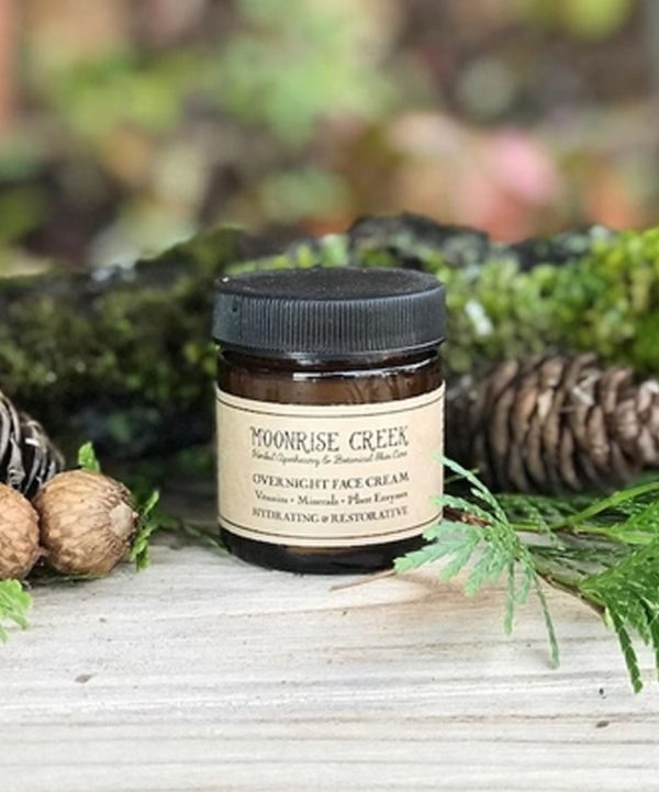 Overnight Face Cream • Vitamins + Minerals + Plant Enzymes • Hydrating, Restorative, Age Fighting, Nutrient Rich Blend