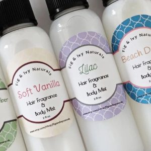 Hair Perfume - Body Mist - Choose Scent - Milk Mist - Hair Fragrance Mist - Natural Hair